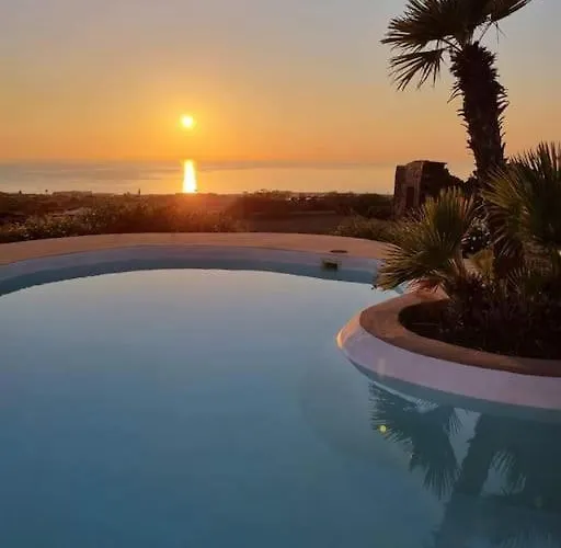 Dammuso Tramonto Piscina Privata Pantelleria