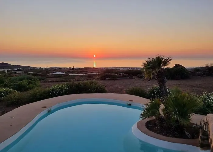 Willa Dammuso Tramonto Piscina Privata