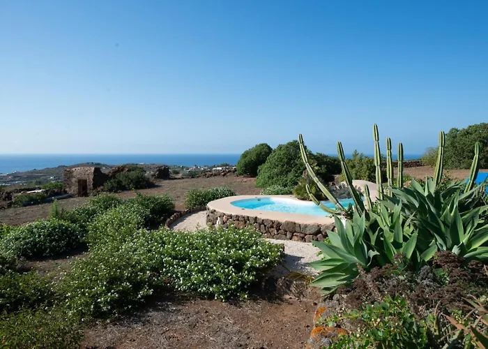 Dammuso Tramonto Piscina Privata Willa Pantelleria